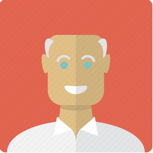 Avatar, bald, face, grey, male, man, old icon - Download on Iconfinder