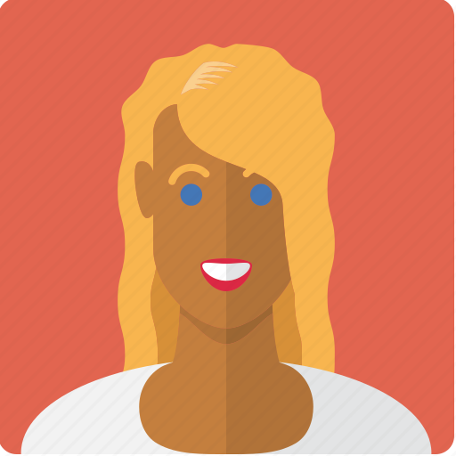 Avatar, blonde, face, female, girl, tanned, woman icon - Download on Iconfinder