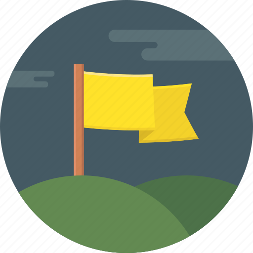 Aim, flag, golf, hole icon - Download on Iconfinder