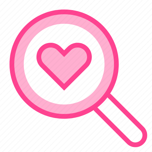 Find, heart, love, search, valentine icon - Download on Iconfinder