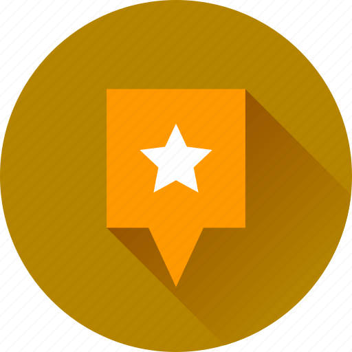 Favorite, marker, star, location, map, pin, gps icon - Download on Iconfinder