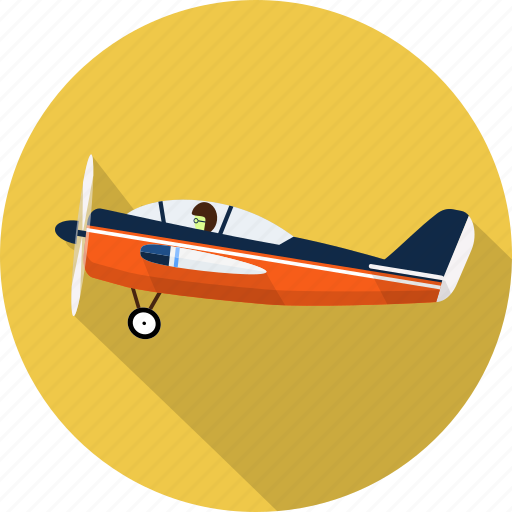 Aircraft, airplane, flight, pilot, plane, ship, transport icon - Download on Iconfinder