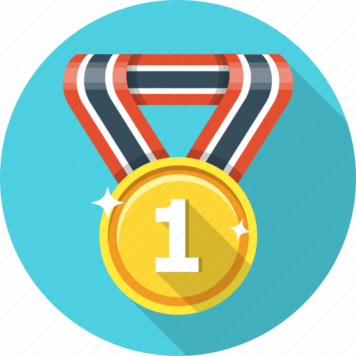 Award, badge, first, gold, medal, trophy, victory icon - Download on Iconfinder