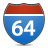 64 bit, highway, sign