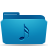 blue, folder, music