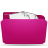 folder, pink, stuffed