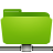 folder, green, remote