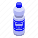 bottle, cartoon, food, isometric, plastic, silhouette, water