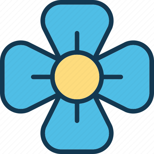 Bloom, blooming, decorative flower, ecology icon - Download on Iconfinder