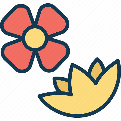 Decorative, ecology, leaves, petals icon - Download on Iconfinder