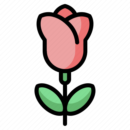 Tulip, plant, nature, botanical, rose, flower icon - Download on Iconfinder