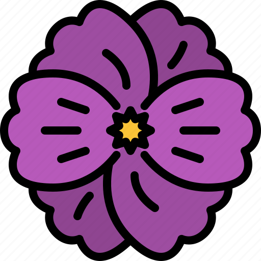 Violet, flower, floral, garden, blossom, spring, nature icon - Download on Iconfinder