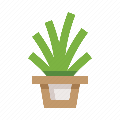 Pot, flowerpot, plant, grass icon - Download on Iconfinder