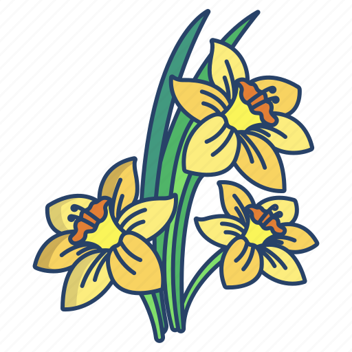 Daffodil icon - Download on Iconfinder on Iconfinder