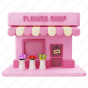 flower, shop, ecommerce, building, plant, store, house, construction, nature 
