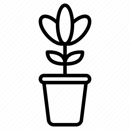 Plant, pot, gardening, nature icon - Download on Iconfinder