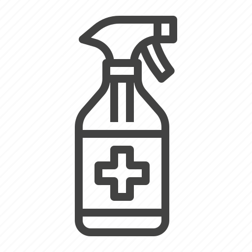 Disinfect, disinfection, hygiene, spray icon - Download on Iconfinder