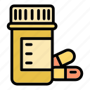 capsule, doctor, jar, medical, pharmaceutical, pill