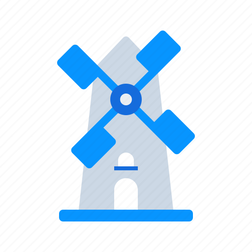 Agriculture, farm, organic, windmill icon - Download on Iconfinder