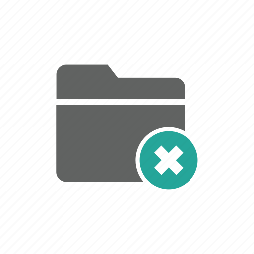 Cross, delete, document, error, file, folder icon - Download on Iconfinder