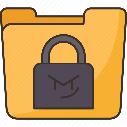 Folder, locked, protected, access, denied icon - Download on Iconfinder