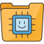 folder, system, database, processor, server 