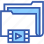 folder, file, storage, footage, files, and, folders, entertainment, video 