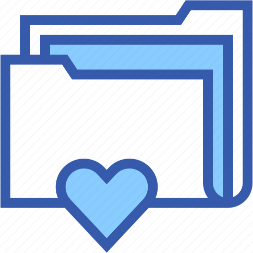 Folder, like, archive, heart, love, favorite icon - Download on Iconfinder