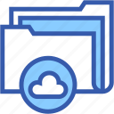 folder, cloud, computing, file, storage, archive