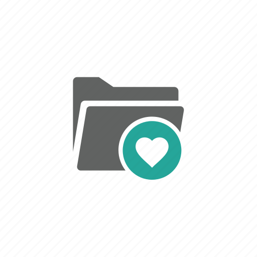 Directory, favorite, file, folder, heart, like, love icon - Download on Iconfinder