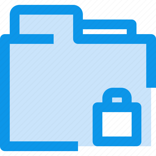 Archive, binder, business, document, folder, lock, office icon - Download on Iconfinder