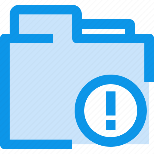 Archive, binder, business, document, error, folder, office icon - Download on Iconfinder