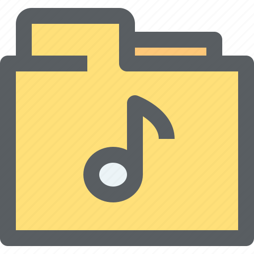 Archive, binder, business, document, folder, music, office icon - Download on Iconfinder