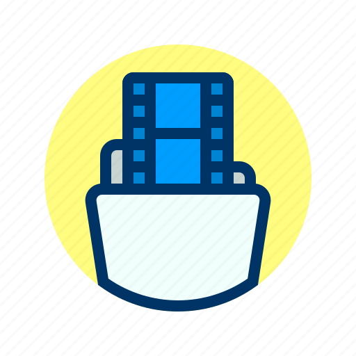 Document, file, film, folder, movie, storage icon - Download on Iconfinder