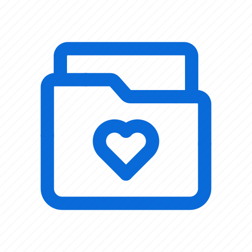 Favorite, file, folder, love icon - Download on Iconfinder