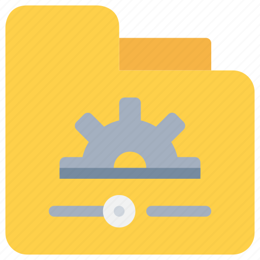 Document, file, gear, management, process icon - Download on Iconfinder