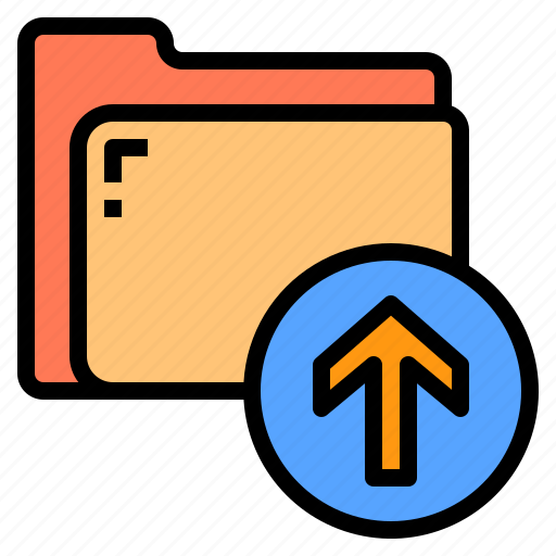 Business, document, folder, information, office, paper, upload icon - Download on Iconfinder