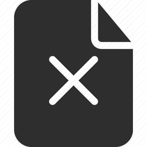 25px, delete, file, iconspace icon - Download on Iconfinder