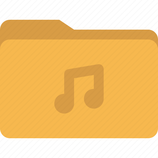 Audio, document, folder, media, music icon - Download on Iconfinder