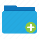 folder, folderblue, folderempty, folderplus