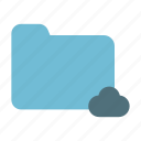 folder, 2, solid, color, cloud, folders