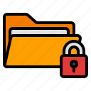 padlock, lock, security, protection, secure, folder, document
