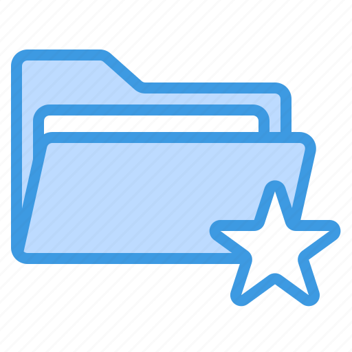 Bookmark, favorite, star, like, folder, document, file icon - Download on Iconfinder