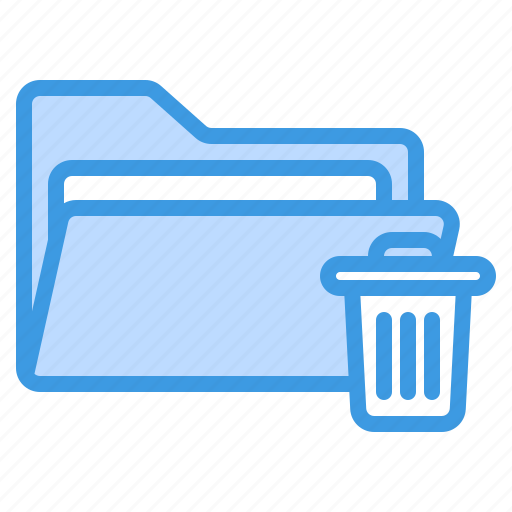 Trash, delete, remove, bin, garbage, document, folder icon - Download on Iconfinder
