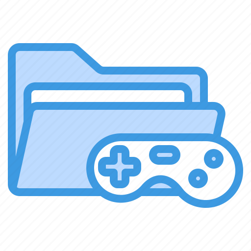 Game, controller, console, sport, gaming, folder, file icon - Download on Iconfinder