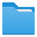blue, color, document, folder, office