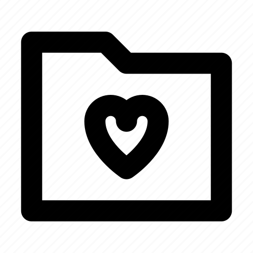 Favorite, folder, heart icon - Download on Iconfinder