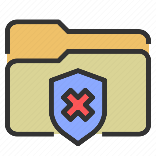 Document, folder, protection, security, file icon - Download on Iconfinder