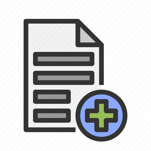 Document, add, new, file icon - Download on Iconfinder