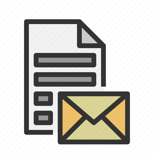 Document, letter, email, file, message icon - Download on Iconfinder